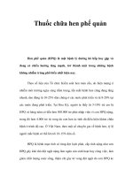 Thuốc chữa hen phế quản pot