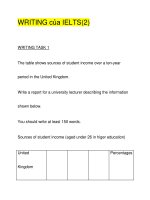 WRITING của IELTS(2) pot