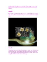 Thiết Kế Hiệu Ứng Photoshop: Chủ Đề Sự Huyền Bí của cây xanh (phần 6) potx