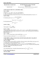 ĐỀ THI THỬ ĐẠI HỌC NĂM 2010 MÔN TOÁN ĐỀ 014 pot