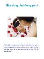 Hãy sống như đang yêu doc
