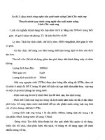 Hoàn thiện công nghệ thiết bị sản xuất và ứng dụng Maltodextrin phần 8 pps