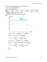 Bài tập kinh tế quản lý ngành điện pptx