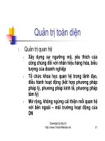Tư duy mới về kinh tế và quản trị doanh nghiệp part 3 pps
