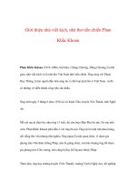 nhà viết kịch, nhà thơ tiền chiến Phan Khắc Khoan pdf