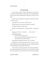 Báo cáo thực tập tại công ty TNHH một thành viên thuốc lá Thăng Long