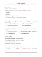 câu hỏi ôn thi marketing căn bản