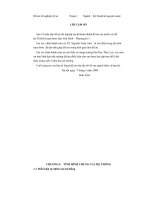 Thiết kế trạm bơm tiêu vân đình