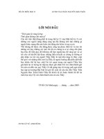 Thiết kế và hoàn chỉnh một đồng hồ kim hiển thị bằng led đơn