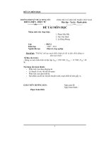 Thiết kế, chế tạo mạch điều chỉnh tốc độ và đảo chiều động cơ điện một chiều