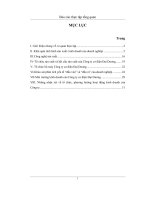 Báo cáo Thực tập tổng quan tại công ty TNHH cơ điện Đại Dương