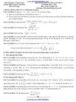 Hệ thống đề toán chuyên cực hay