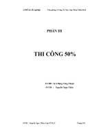 Thi công văn phòng 2 công ty xây lắp thừa thiên huế