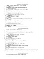 Đề thi tiếng anh lớp 9 hay nhất