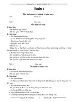 giáo án dạy học lớp 1 hay