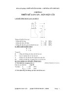 Thiêt kế cầu dầm supert bê tông cốt thép dự ứng lực