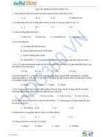 bài tập về hidrocacbon không no