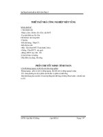 Thiết kế nhà công nghiệp một tầng