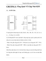 GIỚI THIỆU VỀ IC8255  TRUYỀN DỮ LIỆU
