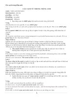 Các cụm từ trong tiếng anh