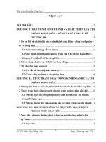 Thực trạng hoạt động kinh doanh của chi nhánh long biên – công ty cổ phần ô tô trường hải