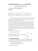Thiết kế nền móng công trình theo sơ đồ công trình