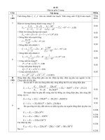 ĐỀ CƯƠNG MÔN MẠCH ĐIỆN ĐỀ 02: ĐÁP ÁN