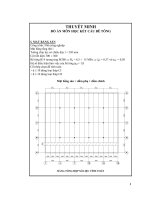 Đồ án bê tông cốt thép thi công nhà công nghiệp