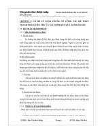 Công tác kế toán thành phẩm, tiêu thụ và xác định kết quả kinh doanh tại doanh nghiệp tư nhân sản xuất và thương mại Song Huy