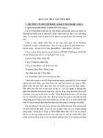 Thực tập Công ty thực phẩm miền Bắc có tên giao dịch quốc tế là Northern Foodstuff company (FONEXIM)