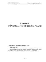 Thiết kế hệ thống phanh xe Minibus dựa trên xe HIACE – 16 chỗ của hãng TOYOTA