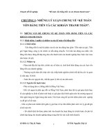 Kế toán vốn bằng tiền và các khoản thanh toán tại doanh nghiệp thủy sản Đắc Lộc