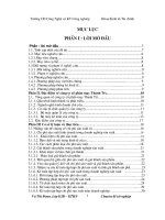 Kế toán chi phí và tính giá thành sản phẩm tại công ty cổ phần may Thanh Trì