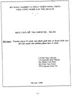 Tuyển chọn vi sinh vật phân giải lân có hợp tính cao để sản xuất chế phẩm phân lân vi sinh