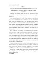 Công tác kế toán tập hợp chi phí và tính giá thành tại Doanh nghiệp tư nhân sản xuất cói Thành Hóa