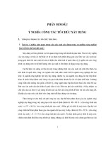 Công trình là nhà công nghiệp một tầng 4 nhịp và 24 bước