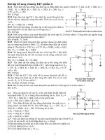 BỘ BÀI TẬP LINH KIỆN ĐIỆN TỬ PHẦN BJT