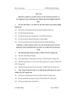 Thực trạng và giải pháp nhằm hoàn thiện công tác kế toán bán hàng và xác định kết quả kinh doanh tại công ty TNHH thương mại và dịch vụ Hoàng Linh