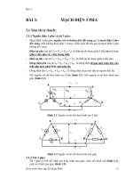 ĐẦY ĐỦ VỀ MẠCH ĐIỆN 3 PHA