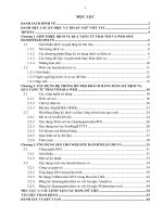 Xây dựng hệ thống hỗ trợ khách hàng đăng ký dịch vụ Quà tặng từ trái tim qua Web và ứng dụng công nghệ SEO (Search Engine Optimization) cho Website hanoitelecom.vn