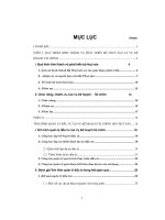 Thực tập tại Bộ thuỷ sản và vụ kế hoạch tài chính