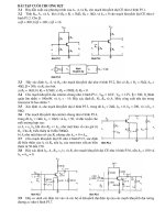 BÀI TẬP CẤU KIỆN ĐIỆN TỬ PHẦN BJT