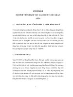 Một số giải pháp thúc đẩy thực hiện hiệu quả cam kết cắt giảm thuế quan trong khuôn khổ cept afta