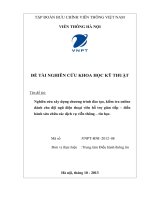 Xây dựng chương trình đào tạo, kiểm tra online dành cho đội ngũ  Điện thoại viên hỗ trợ các dịch vụ Viễn thông  Tin học.