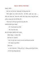 Giáo án lớp 2 môn Tập Đọc: Bài 64 : TIẾNG CHỔI TRE pps