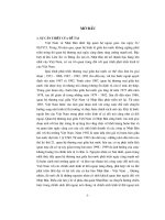 Thực trạng và những giải pháp nhằm tăng cường và nâng cao hiệu quả quan hệ thương mại Việt Nam Nhật Bản