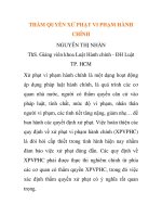 Báo cáo nghiên cứu khoa học: 