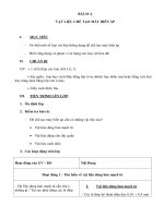 GIÁO ÁN NGHỀ ĐIỆN - CHƯƠNG 2 MÁY BIẾN ÁP - BÀI 10 potx