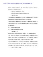 Các chế đọ ban hành về quy định mới trong công tác hạch tóan, kế tóan, kiểm tóan tài sản tại các doanh nghiệp - 1 potx