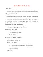 Giáo án lớp 2 môn Tập Đọc: Bài 65 : BÓP NÁT QUẢ CAM ppt